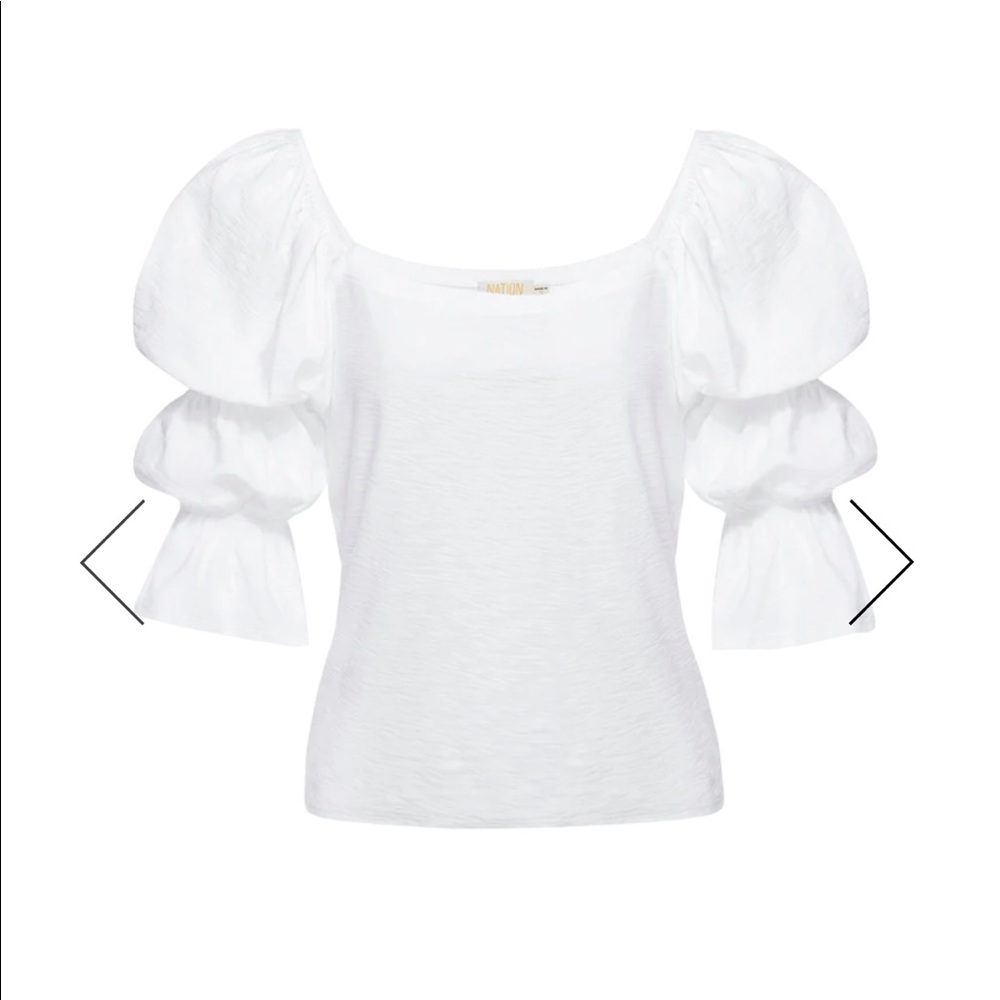 NWT Nation LTD Hillary Tee in White